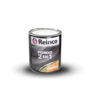 Reinco - Fondo 2 En 1 Anticorrosivo Blanco ( Galón )