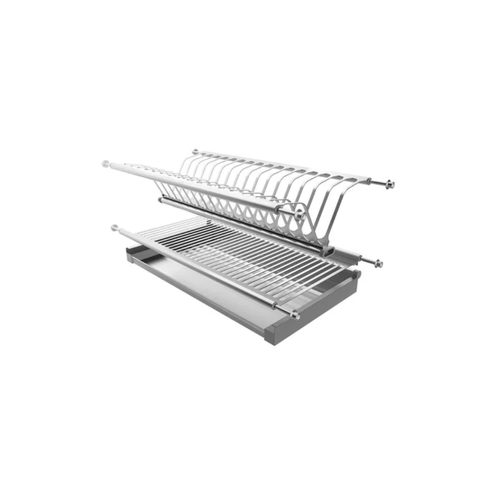 Platera De Acero Inoxidable 60cm