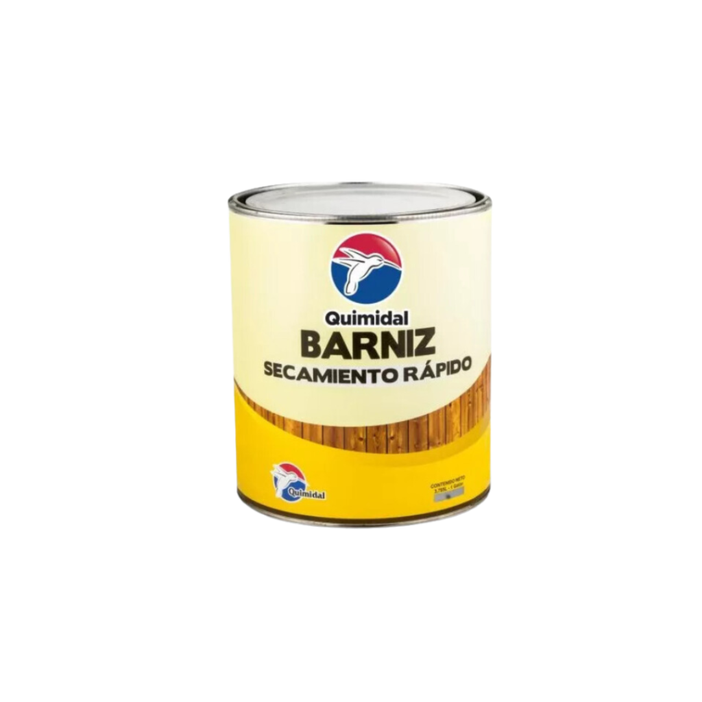Quimidal - barniz secado rápido brillante ( galón )