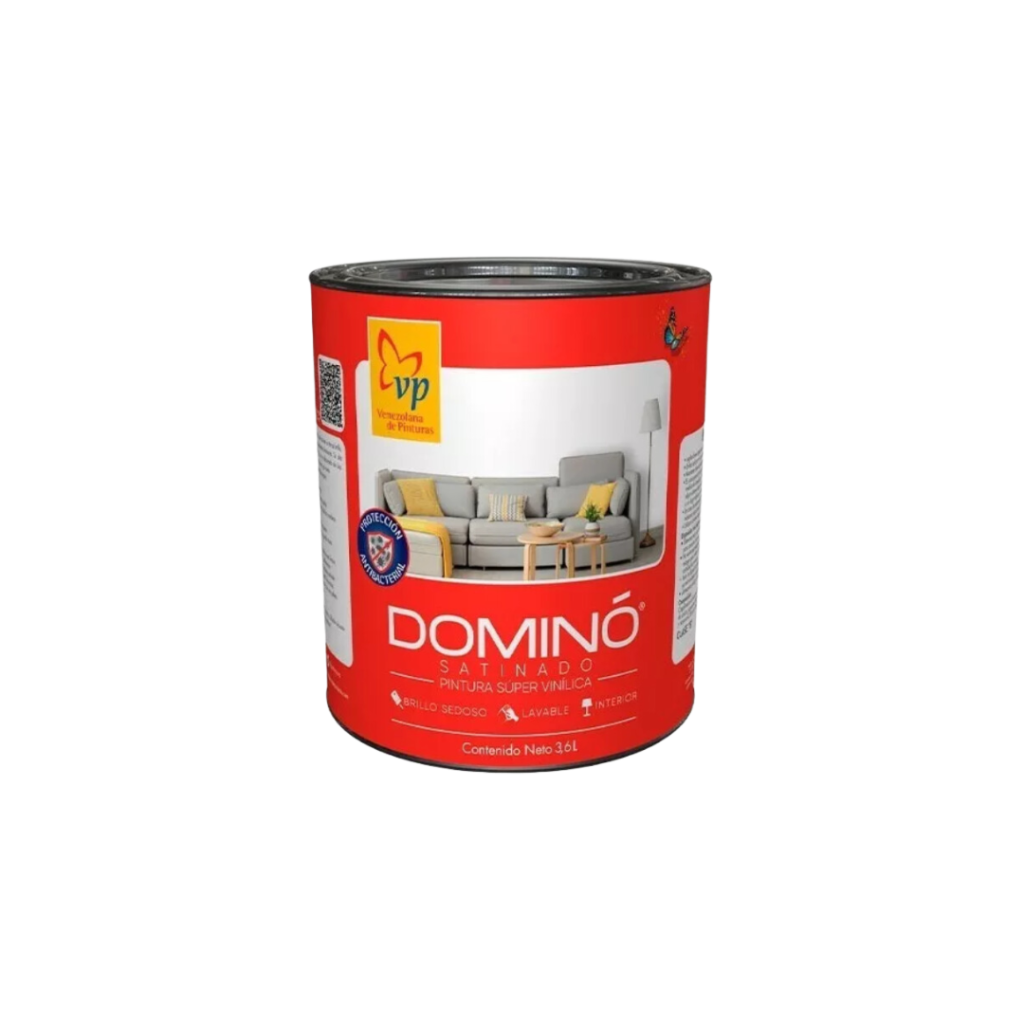 Vp Pintura Esmalte Dominó 1/4